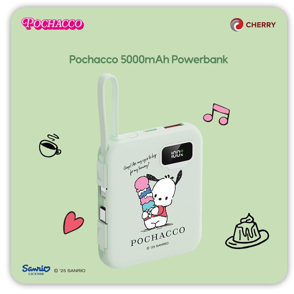 Sanrio Characters and CHERRY Powerbank 5000mAh-zoom-2