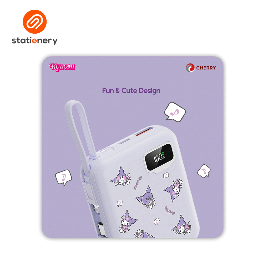 Cherry Sanrio 10000mAh Powerbank - Cinnamoroll-10