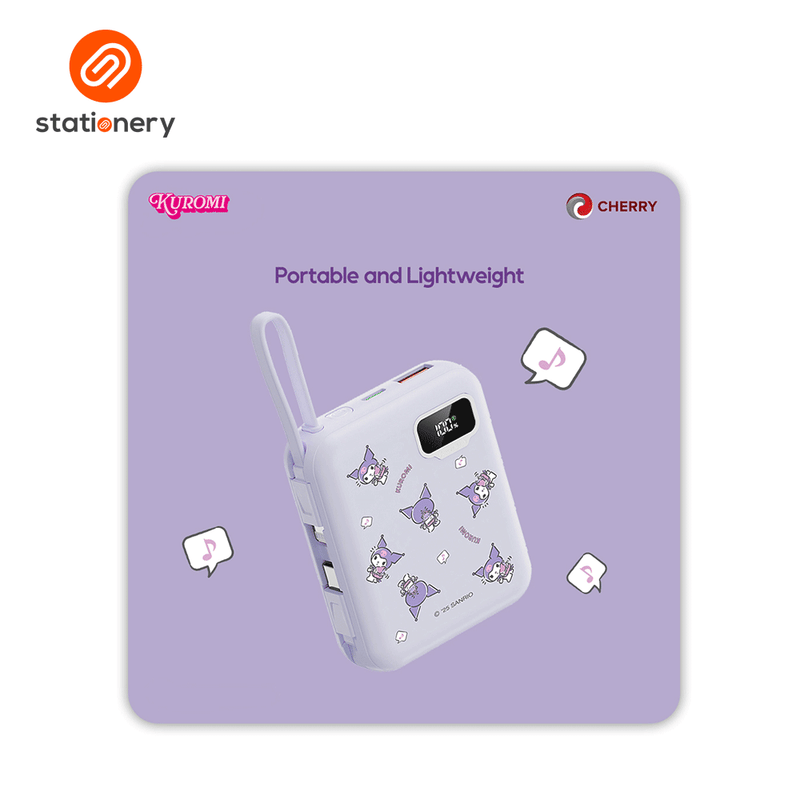 Cherry Sanrio 10000mAh Powerbank - Cinnamoroll-zoom-