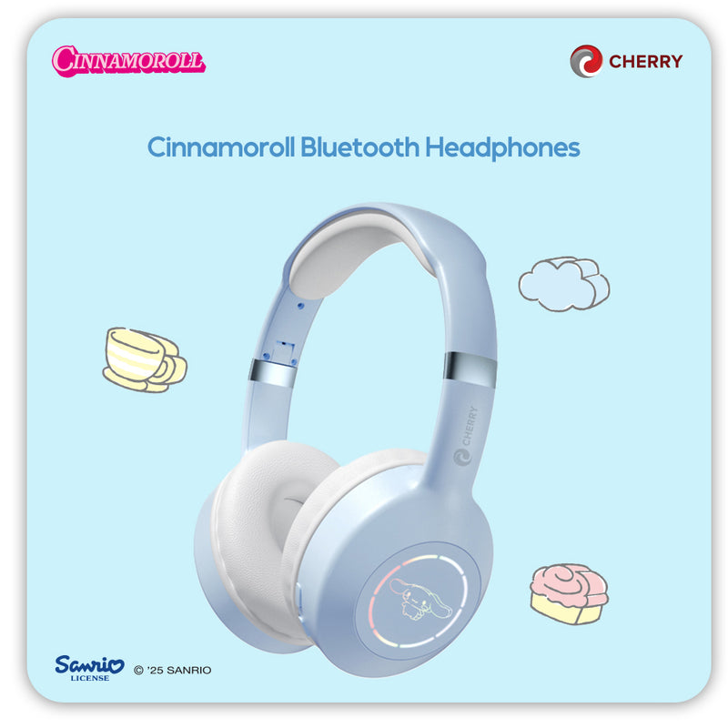 Sanrio Characters and CHERRY Bluetooth Headphone-zoom-