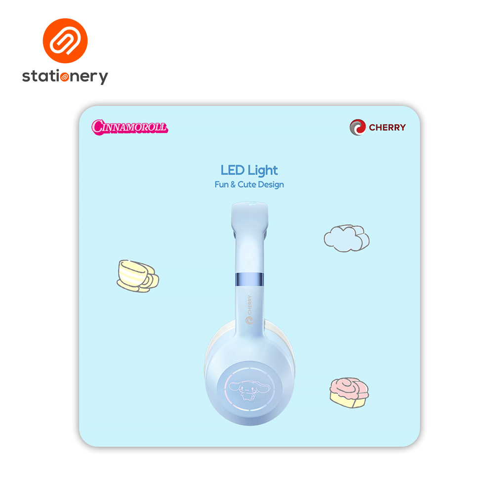 Sanrio Characters and CHERRY Bluetooth Headphones-5