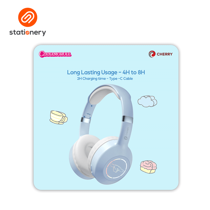 Sanrio Characters and CHERRY Bluetooth Headphones-zoom-