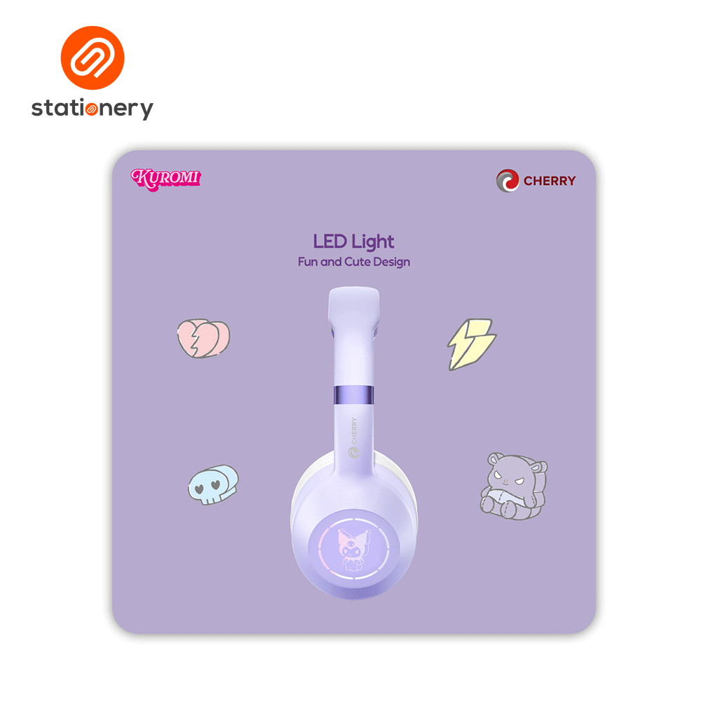 Sanrio Characters and CHERRY Bluetooth Headphones-10