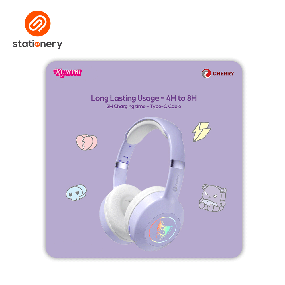 Sanrio Characters and CHERRY Bluetooth Headphones-13