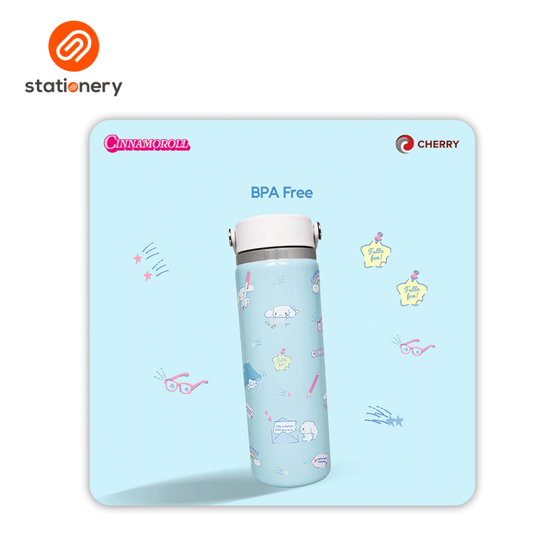 Sanrio Characters and CHERRY Flask 22oz Chirashi-zoom-