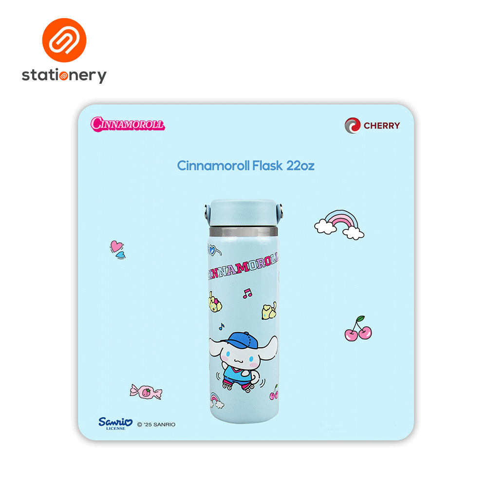 Sanrio Characters and CHERRY Flask 22oz Pop-zoom-4