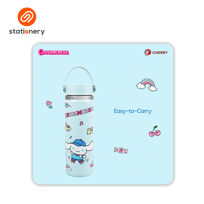 Sanrio Characters and CHERRY Flask 22oz Pop-zoom-