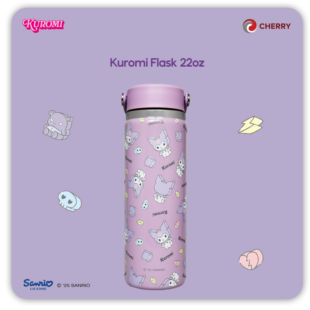 Sanrio Characters and CHERRY Flask 22oz Chirashi-25