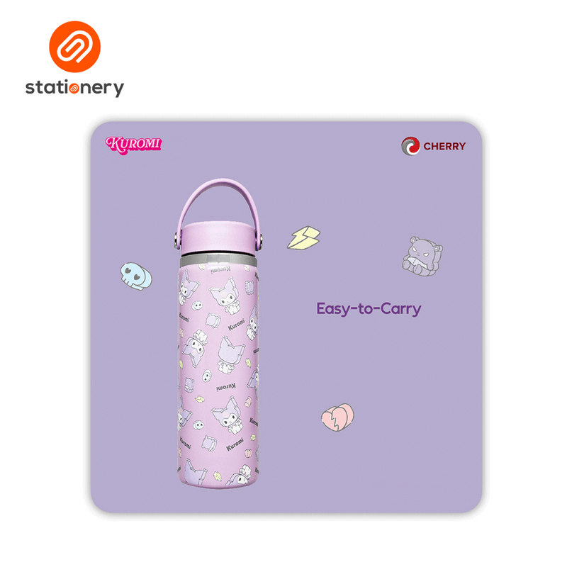 Sanrio Characters and CHERRY Flask 22oz Chirashi-zoom-