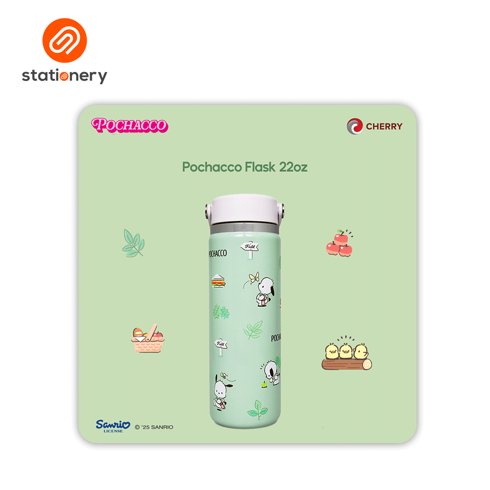 Sanrio Characters and CHERRY Flask 22oz Chirashi-18
