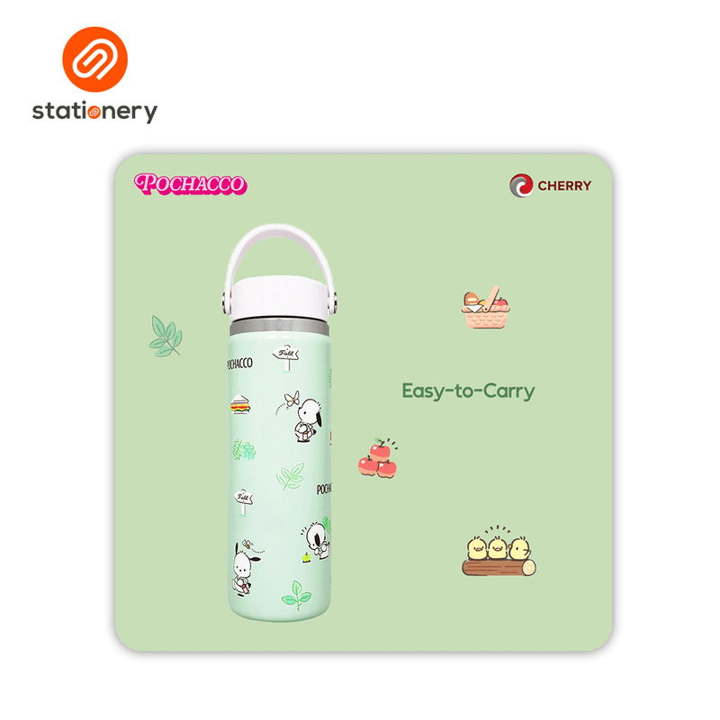 Sanrio Characters and CHERRY Flask 22oz Chirashi-zoom-