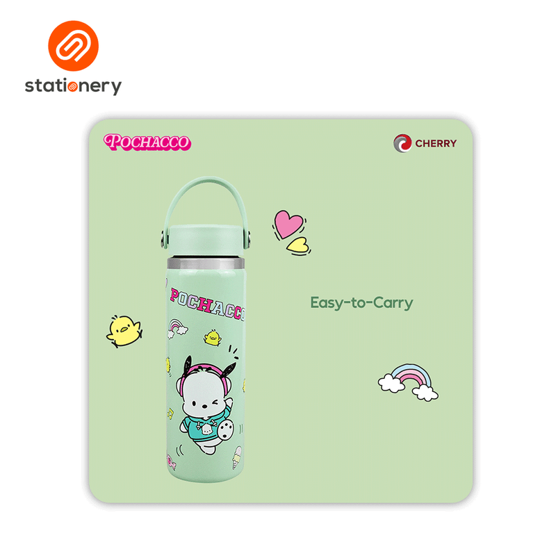 Sanrio Characters and CHERRY Flask 22oz Pop-zoom-