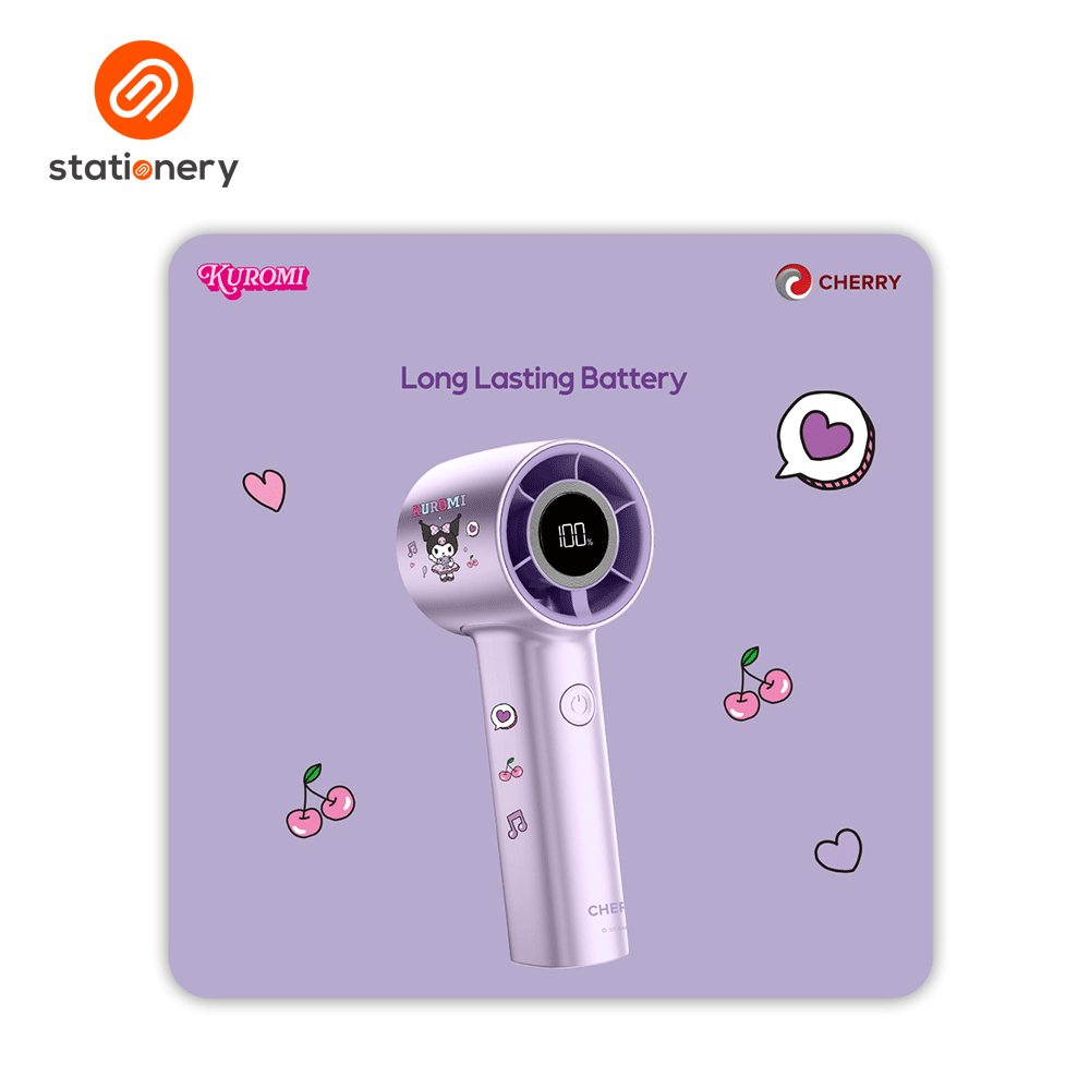 Cherry Sanrio Mini Turbo Fan - Kuromi-zoom-11