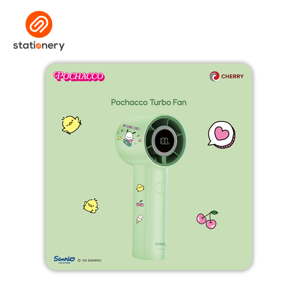 Cherry Sanrio Mini Turbo Fan - Kuromi-zoom-3