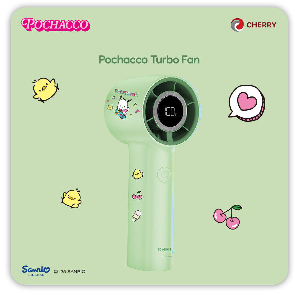 Cherry Sanrio Mini Turbo Fan - Kuromi-13