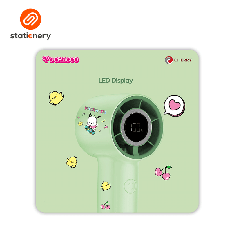 Cherry Sanrio Mini Turbo Fan - Kuromi-zoom-