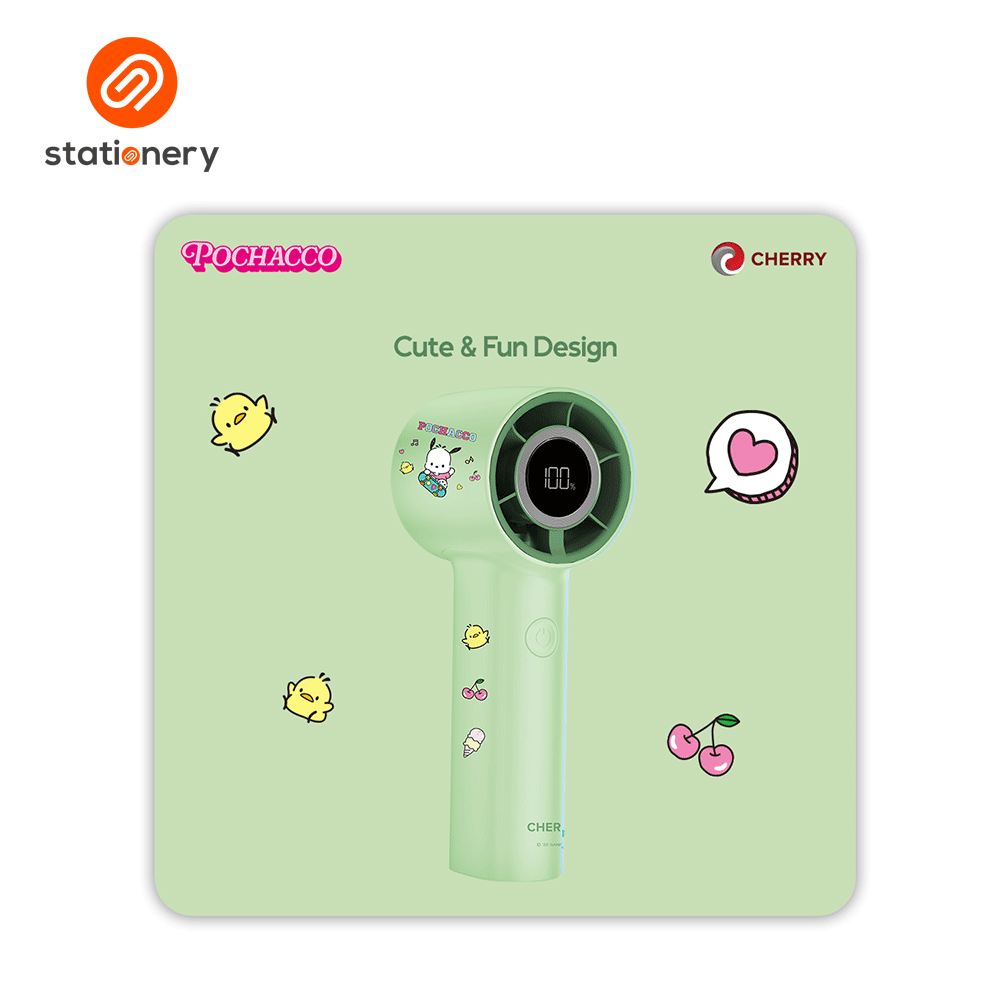 Cherry Sanrio Mini Turbo Fan - Kuromi-zoom-6