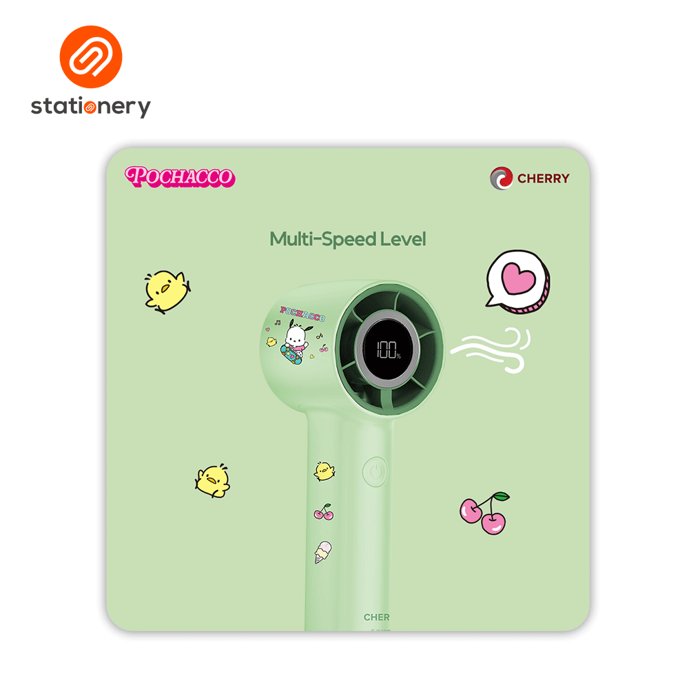 Cherry Sanrio Mini Turbo Fan - Kuromi-zoom-7