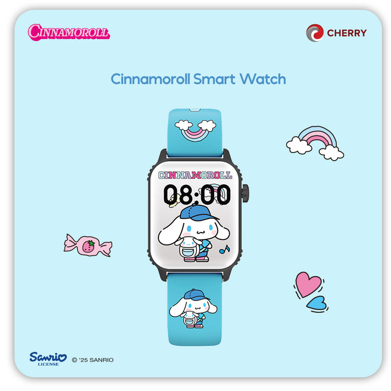 Cherry Sanrio Smartwatch - Cinnamoroll-zoom-