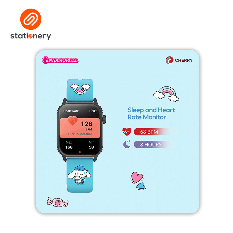 Cherry Sanrio Smartwatch - Cinnamoroll-zoom-