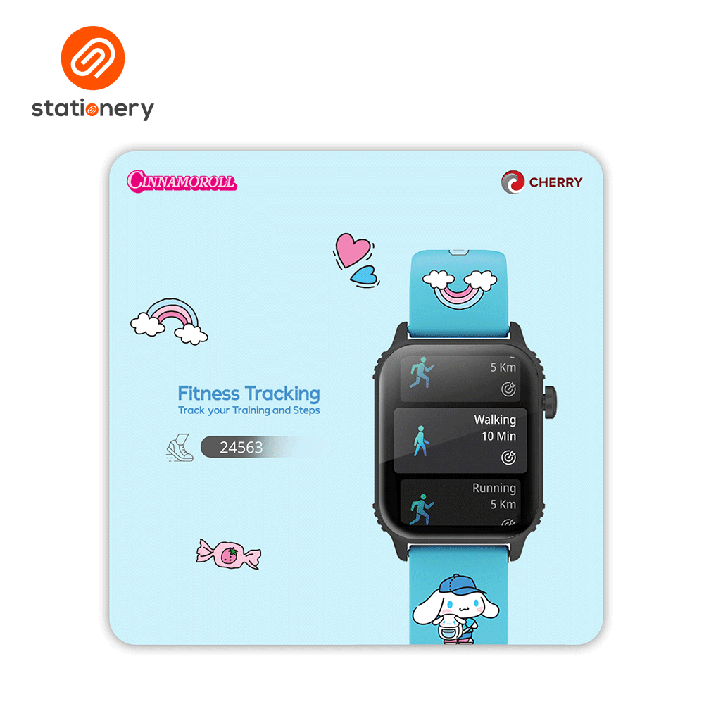 Cherry Sanrio Smartwatch - Cinnamoroll-6