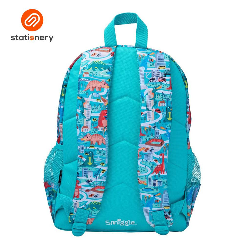 Smiggle Adventurous Classic Backpack - Green-zoom-