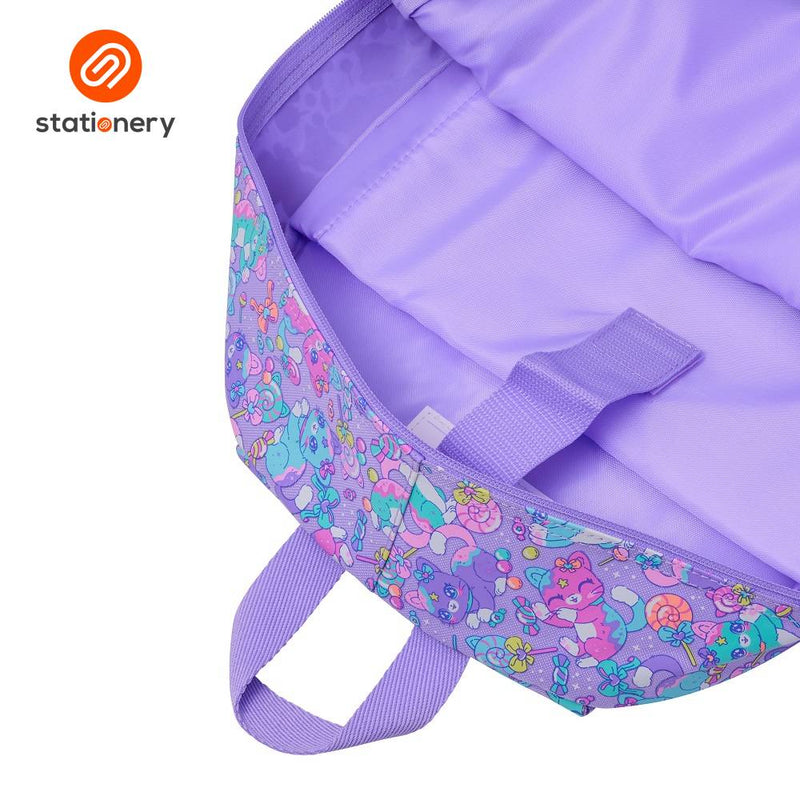 Smiggle Adventurous Classic Backpack - Lilac-zoom-