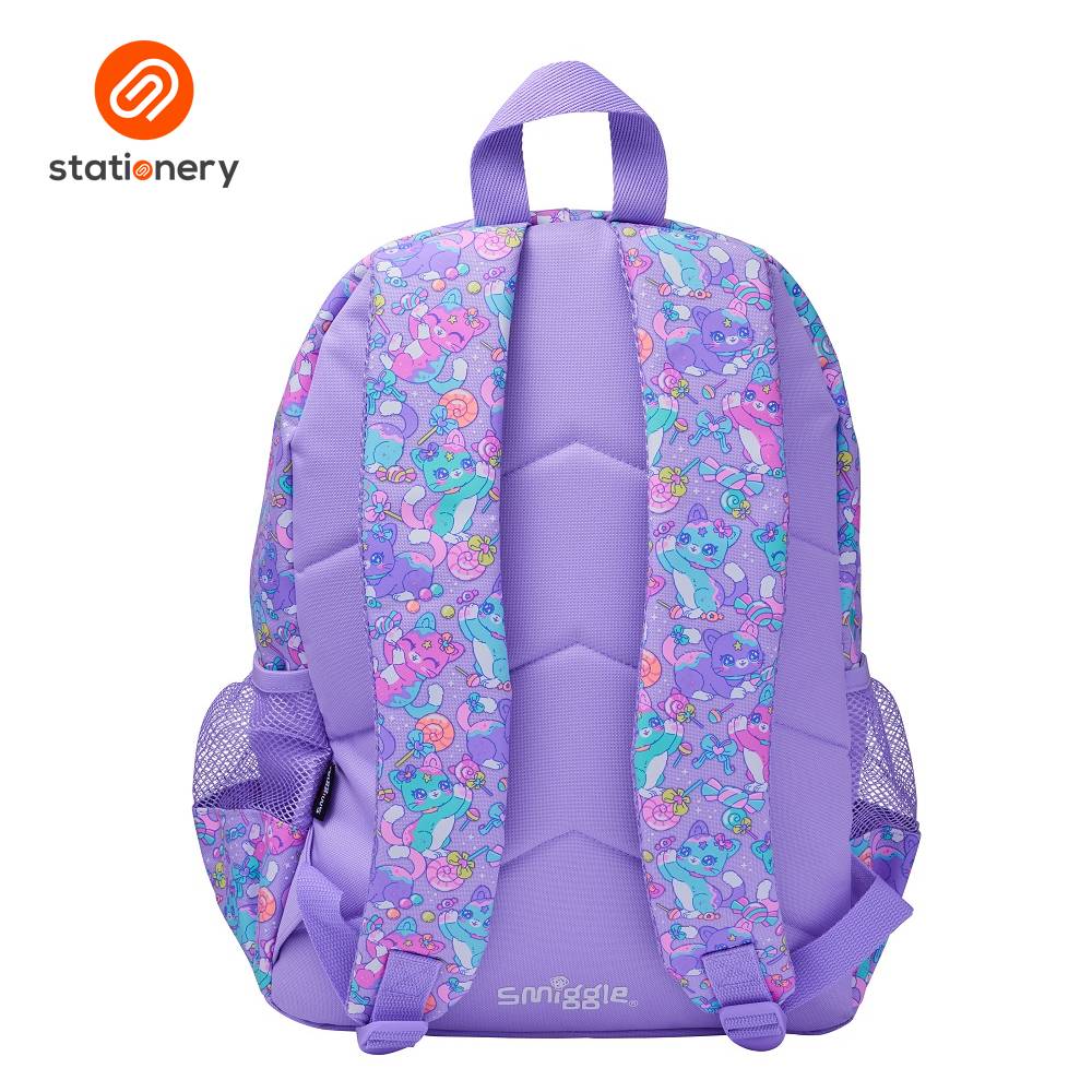 Smiggle Adventurous Classic Backpack - Lilac-3