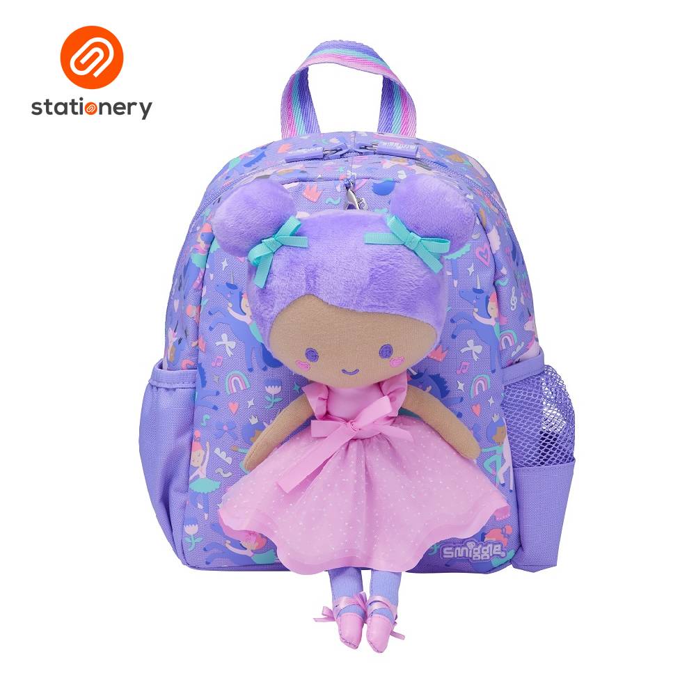 Smiggle Ready Set Go Teeny Tiny Backpack - Lilac Purple-zoom-1