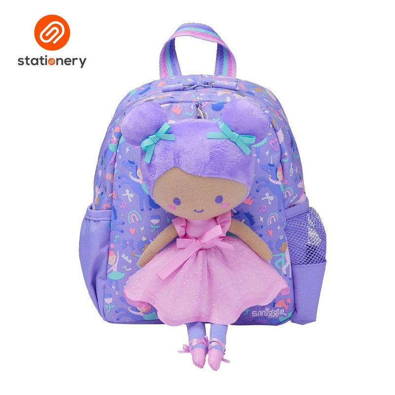 Smiggle Ready Set Go Teeny Tiny Backpack - Lilac Purple-zoom-