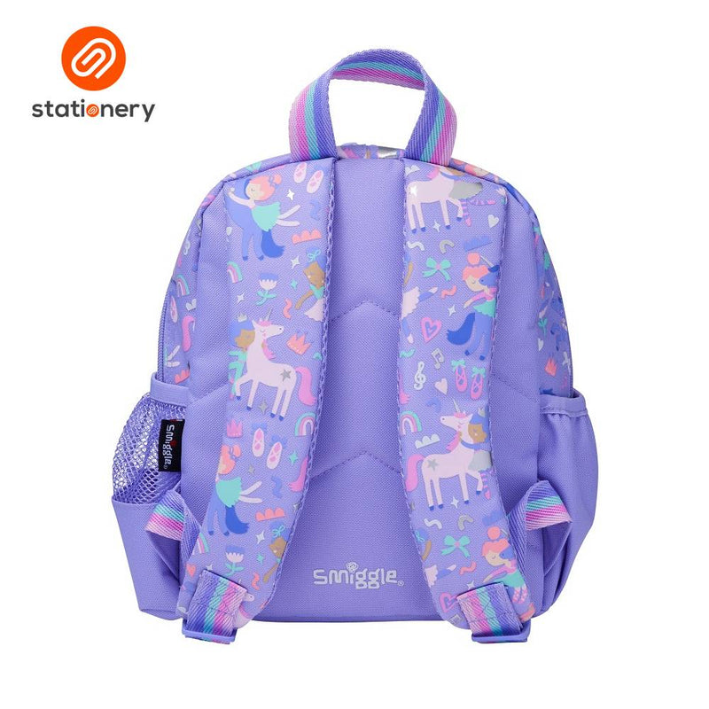 Smiggle Ready Set Go Teeny Tiny Backpack - Lilac Purple-zoom-