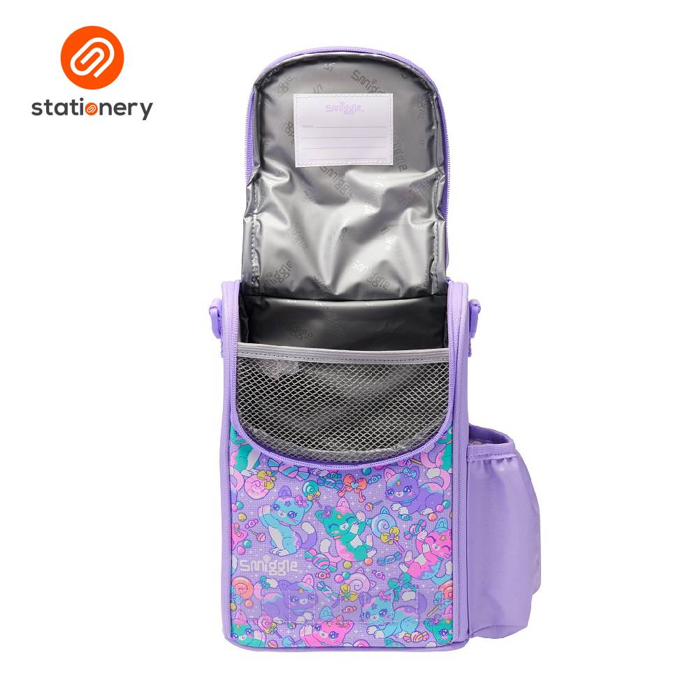SmiggleAdventurous Junior Id Lunchbox With Strap - Lilac-2