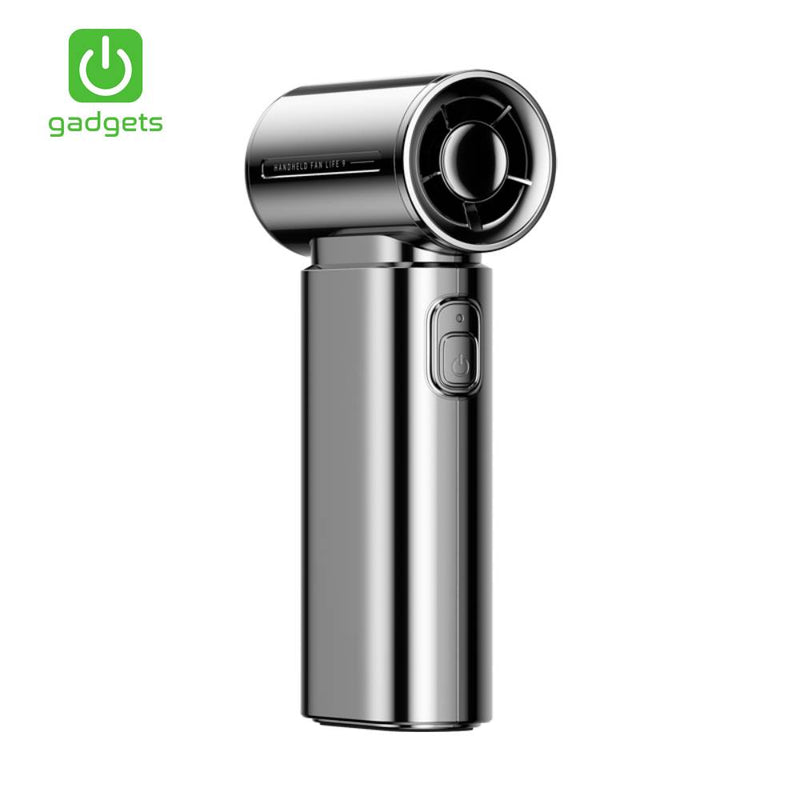 JisuLife Handheld Fan Life9 Chrome 5000mAh - Limited Edition-zoom-