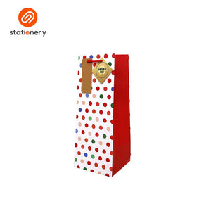 Hallmark Christmas Wine Bag Small - (10x33x10cm)