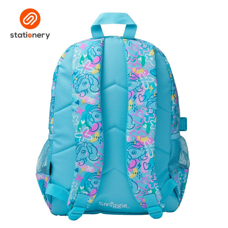 Smiggle Bright Eyes Classic Attach Backpack - Mint-zoom-