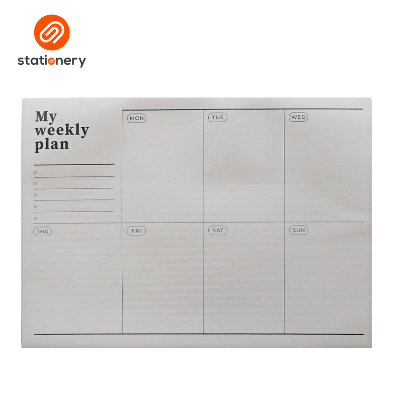 2026 Weekly Planner 52 Sheets A4 - Purple-zoom-