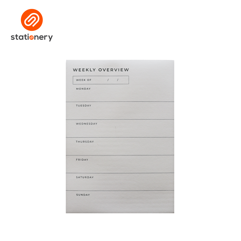 Weekly Overview Planner 60 Sheets A5-zoom-3