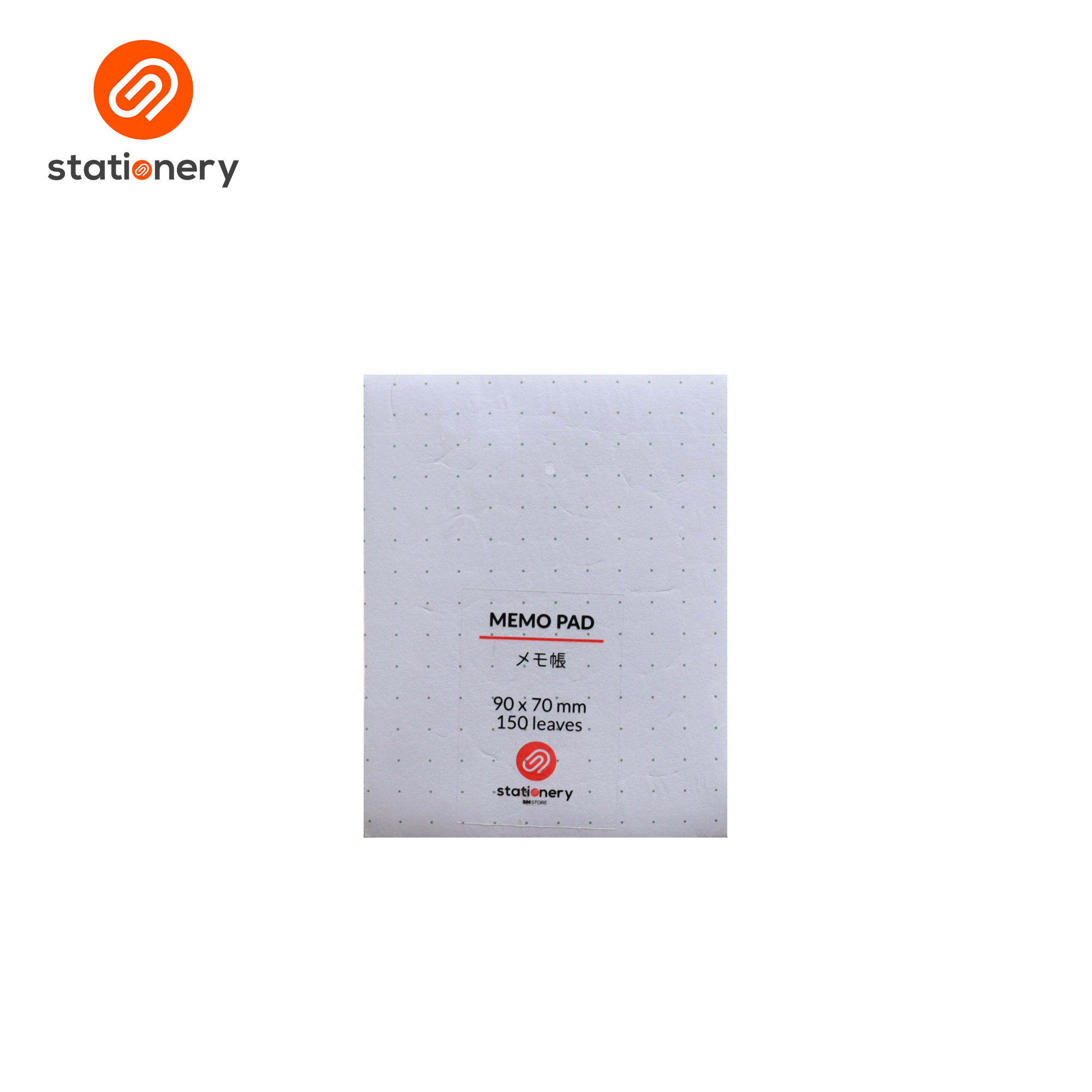Dotted Memo Pad 150 Sheets 9x7cm-zoom-1