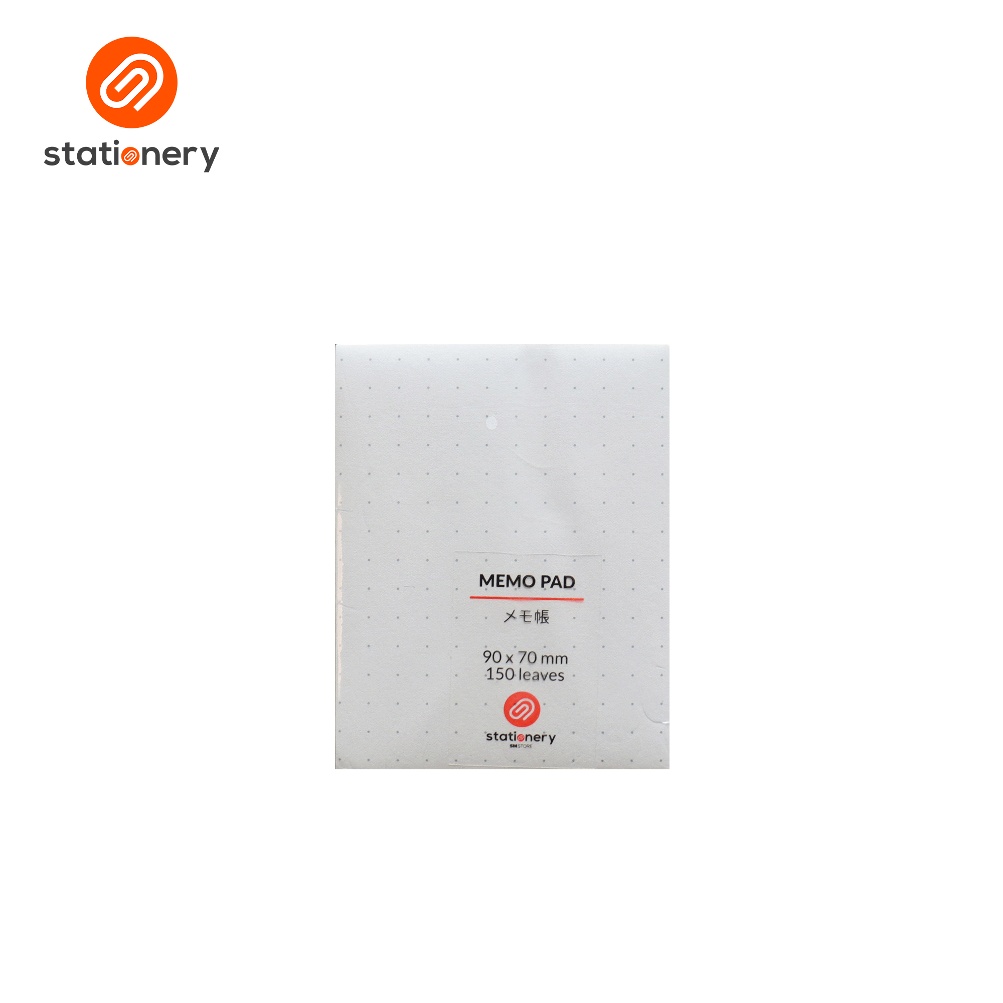 Dotted Memo Pad 150 Sheets 9x7cm-zoom-3