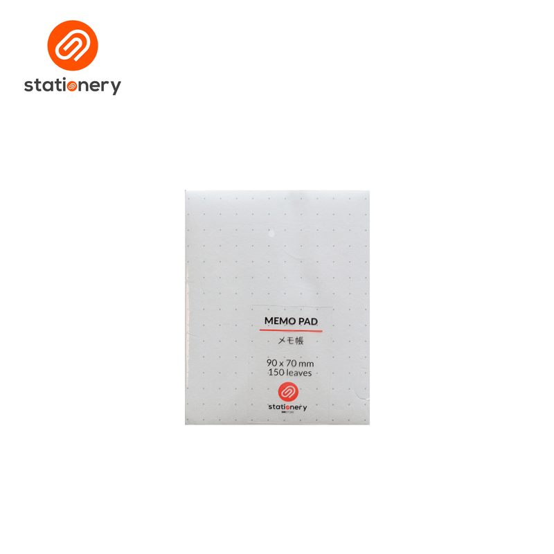 Dotted Memo Pad 150 Sheets 9x7cm-zoom-