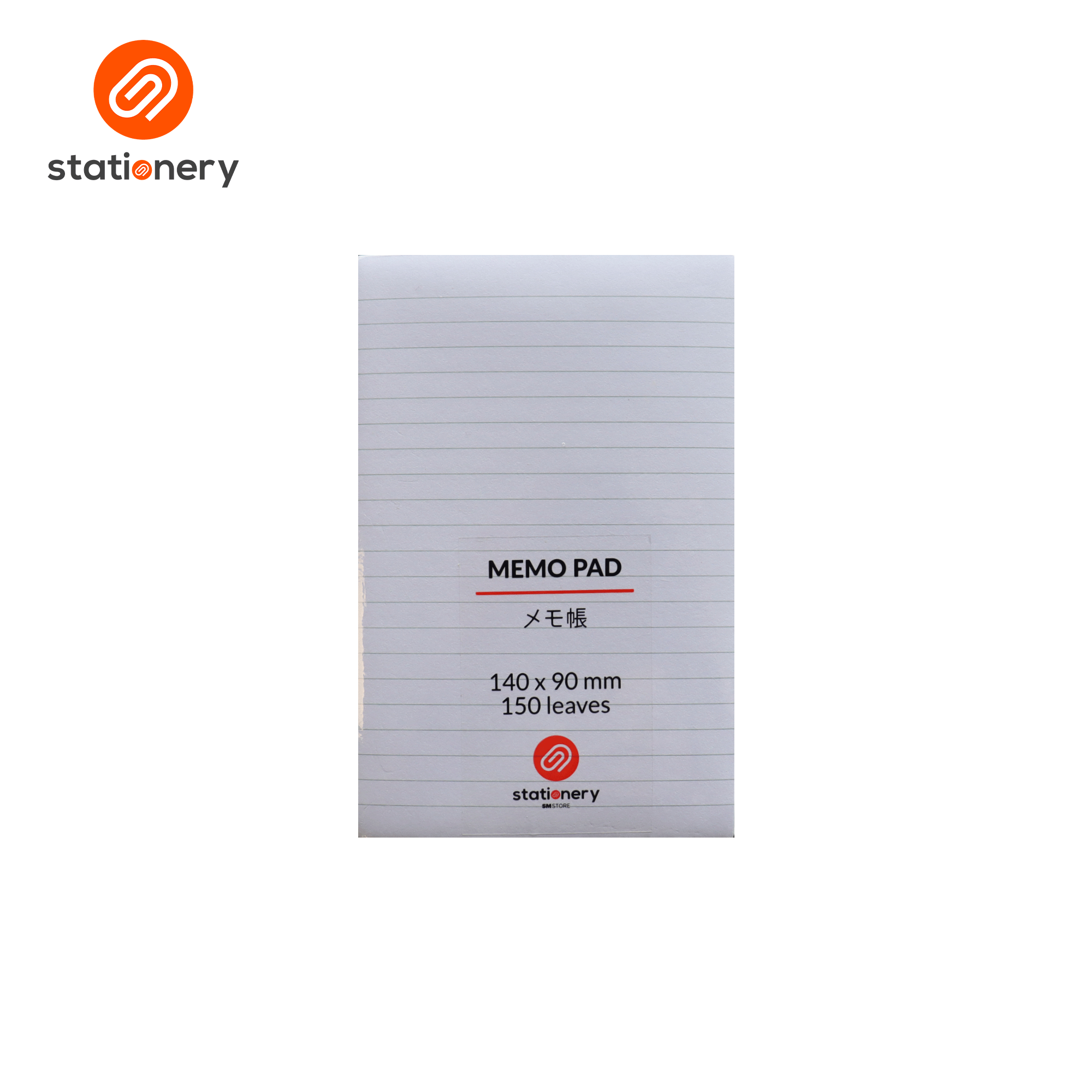Ruled Memo Pad 150 Sheets 14x9cm-zoom-1