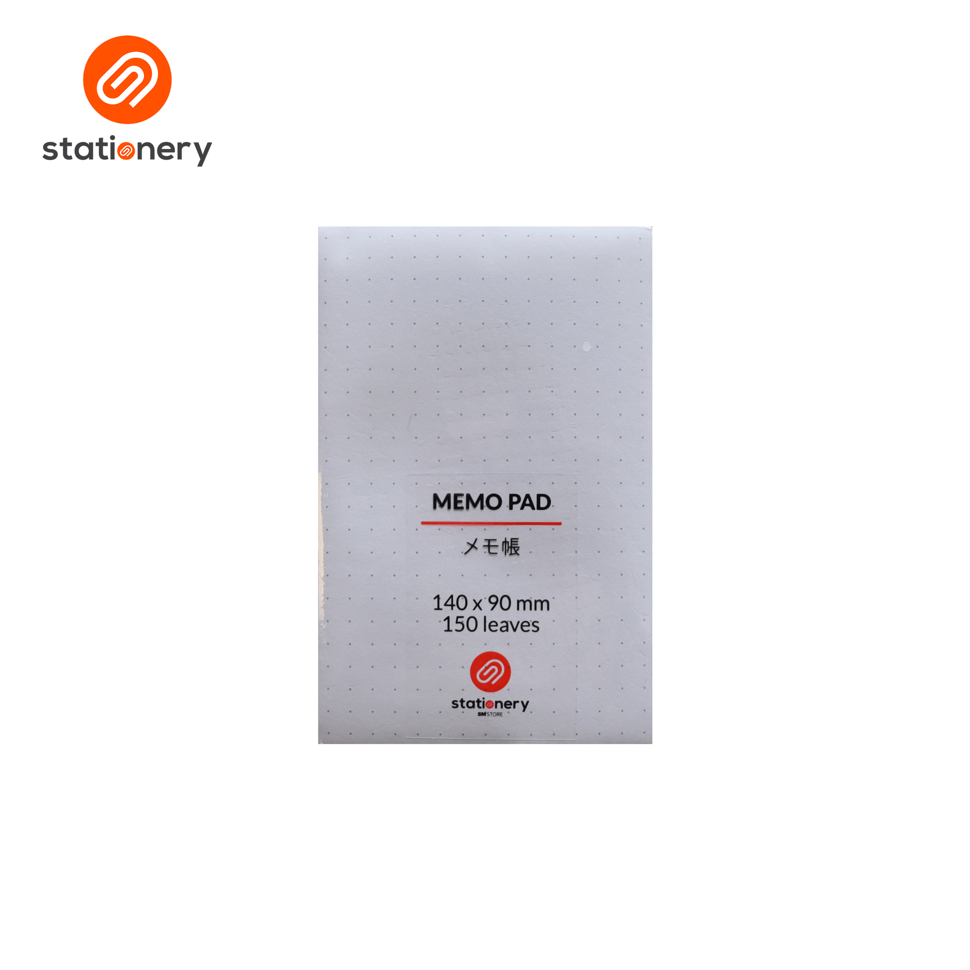 Dotted Memo Pad 150 Sheets 14x9cm - Purple-1