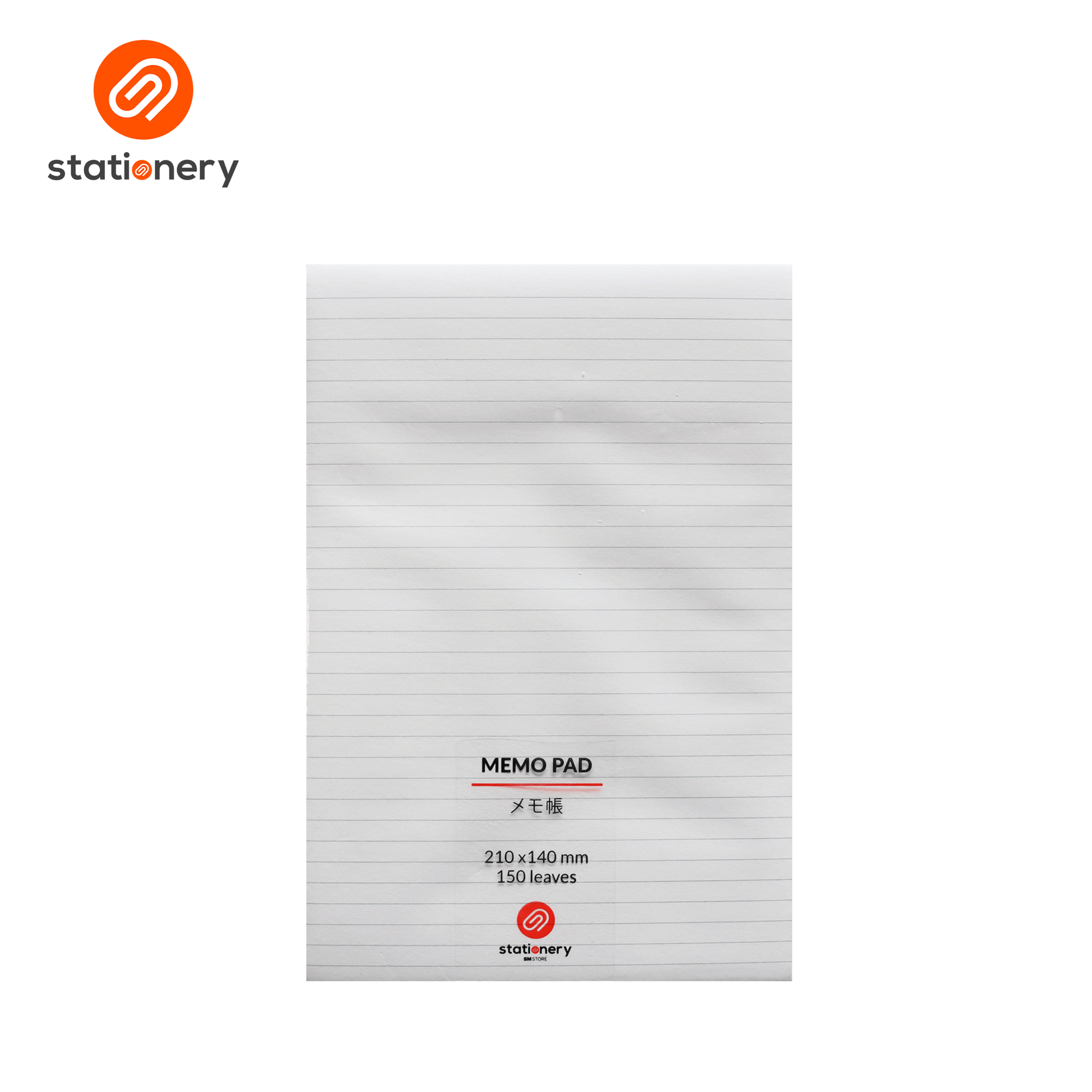 Ruled Memo Pad 150 Sheets 21x14cm-3