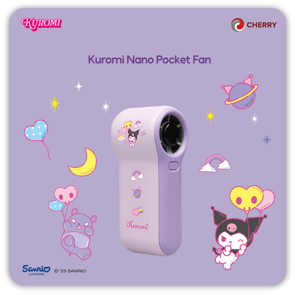 Sanrio Characters and CHERRY Nano Pocket Fan-zoom-2