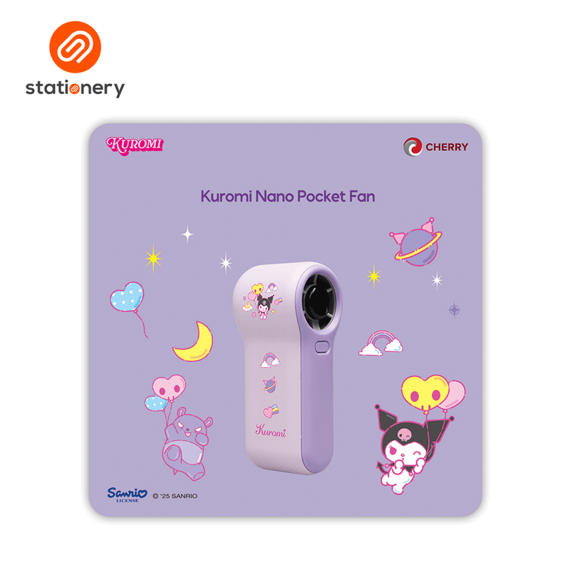 Sanrio Characters and CHERRY Nano Pocket Fan-zoom-