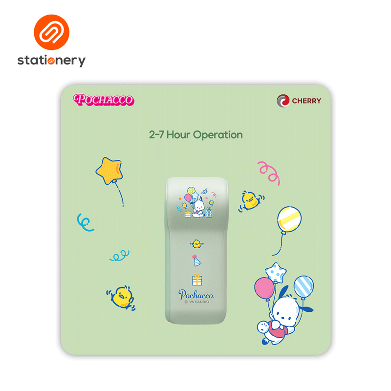 Sanrio Characters and CHERRY Nano Pocket Fan-zoom-