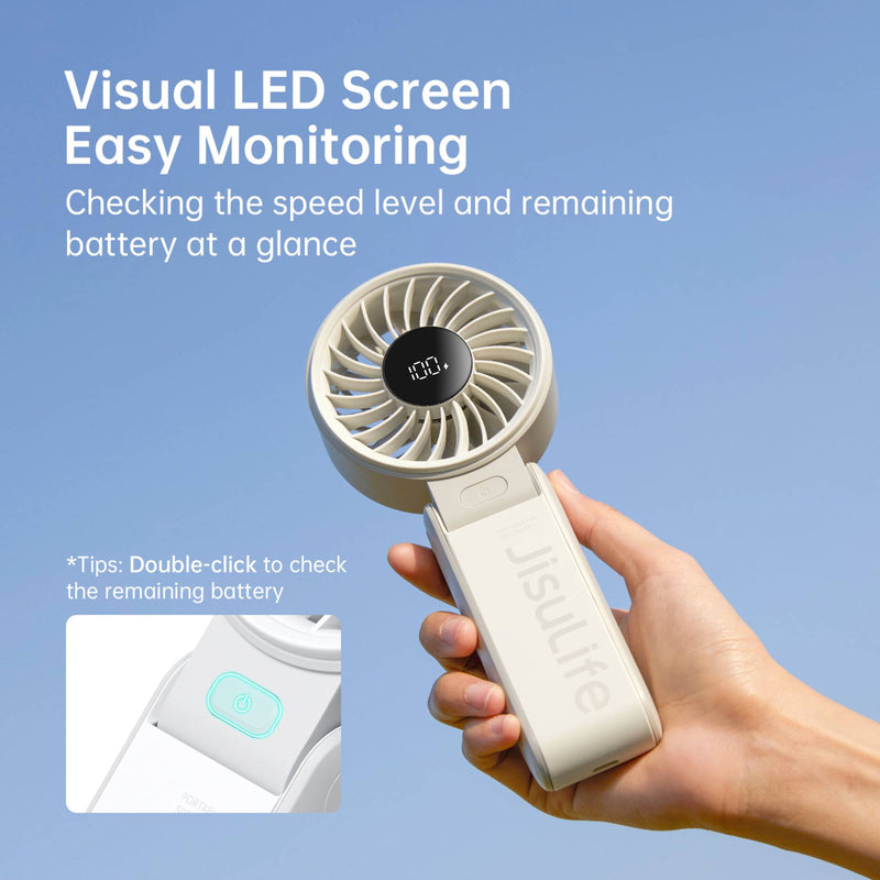 JisuLife Handheld Fan Life7 - 3600mAh-zoom-