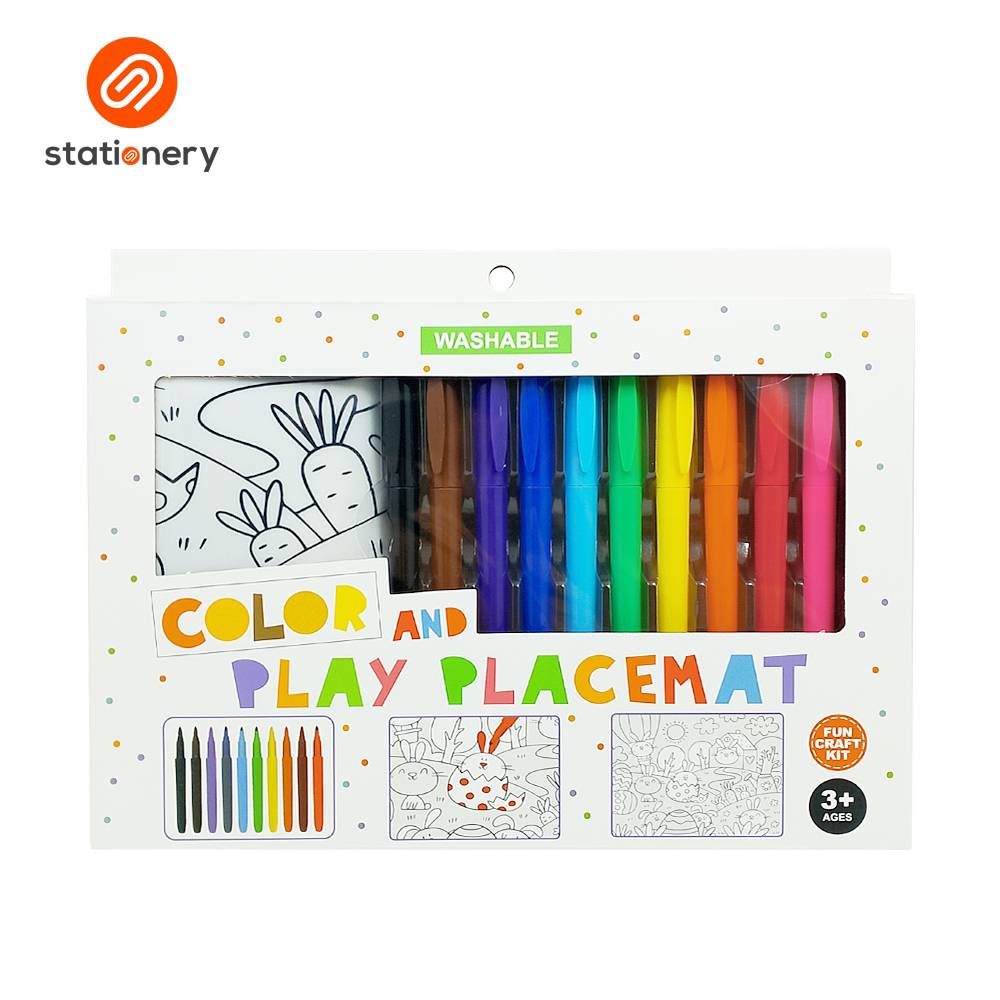 Washable Fun Craft Color Placemat Kit