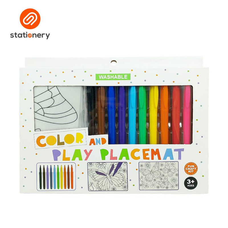 Washable Fun Craft Color Placemat Kit-zoom-