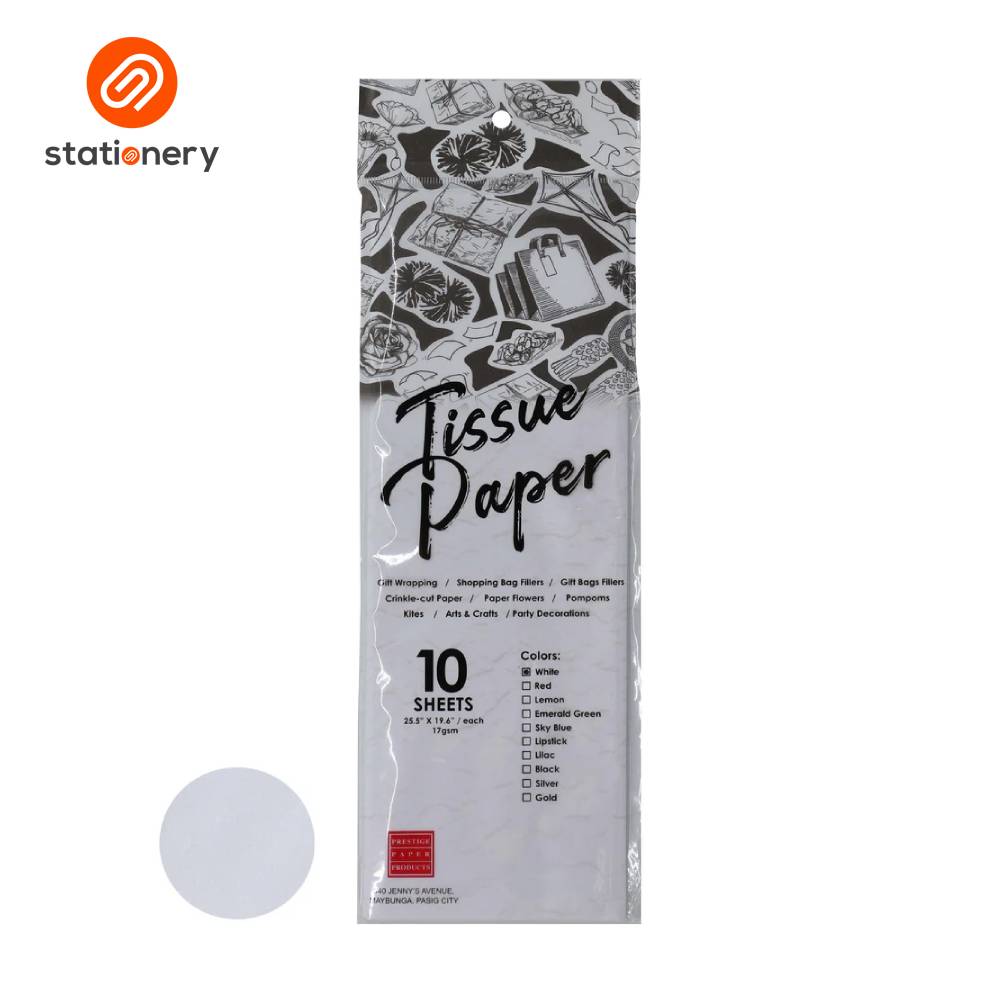 Tissue Paper 17gsm 10 Sheets per Pack (Papel de Hapon) – SM Stationery